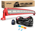 Nilight 42 in Triple Row LED Light Bar - Bright Combo Beam