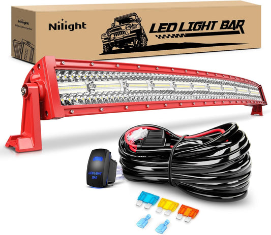 Nilight LED Light Bar 42 Inch for Off-Road Truck and SUV