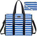 IBFUN Utility Tote Bag with 14/24 Pockets - Teacher & Work Organizer