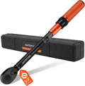 1/2 Inch Drive Click Torque Wrench 10-160 ft.lb - Precise Lug Nut Tool