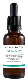 Vitamin C Face Serum 15% with Vitamin E & Ferulic Acid - Brightening