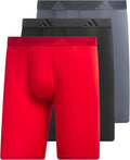 Men's 3-Pack Long Boxer Briefs - 9in Inseam Performance Pack