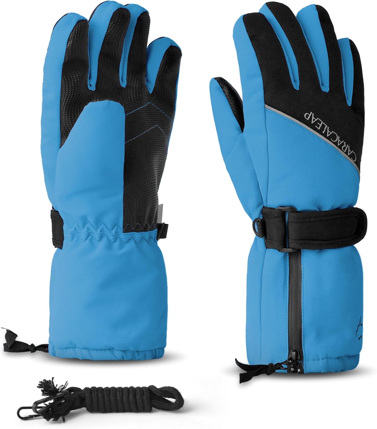 Waterproof Kids Snow Gloves - Warm & Dry Hands!
