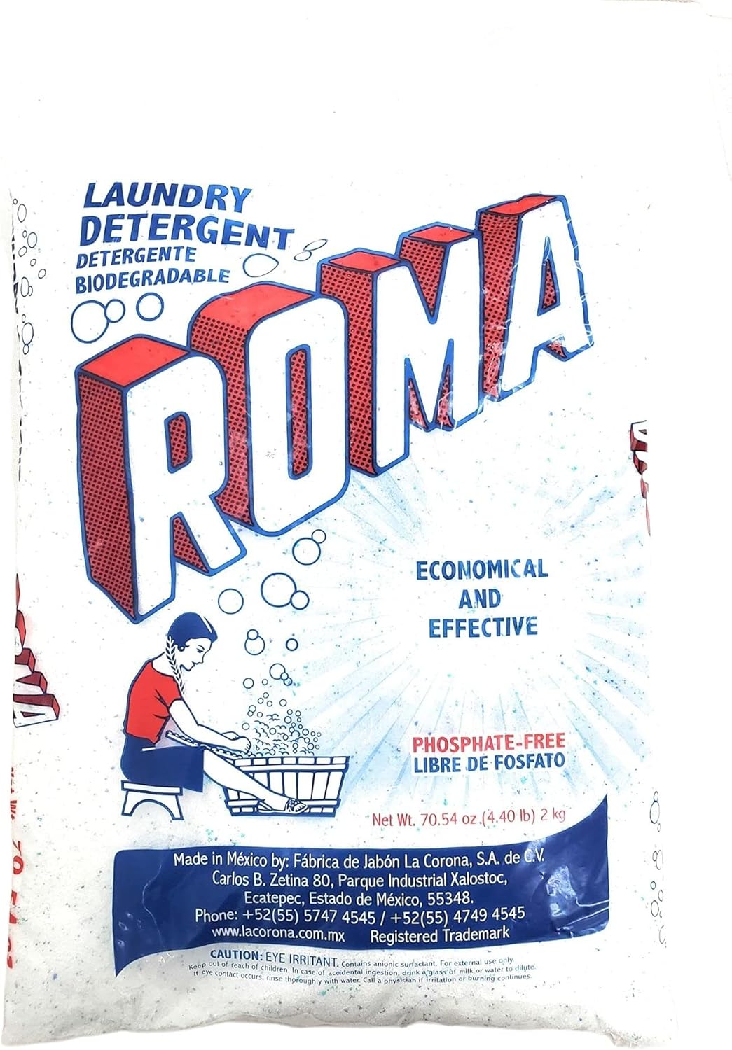 Powerful Cleaning: Roma Laundry Detergent - 4.4 lbs.