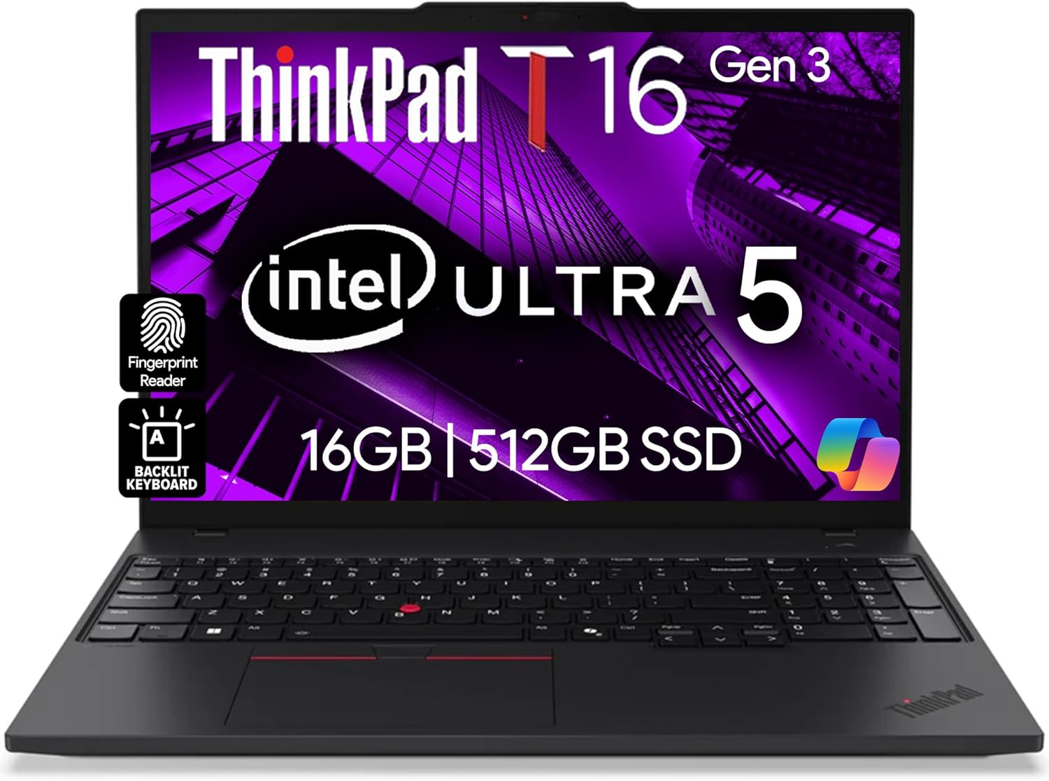 Lenovo ThinkPad T16 Gen 3 Business Laptop with 16 FHD+ Display