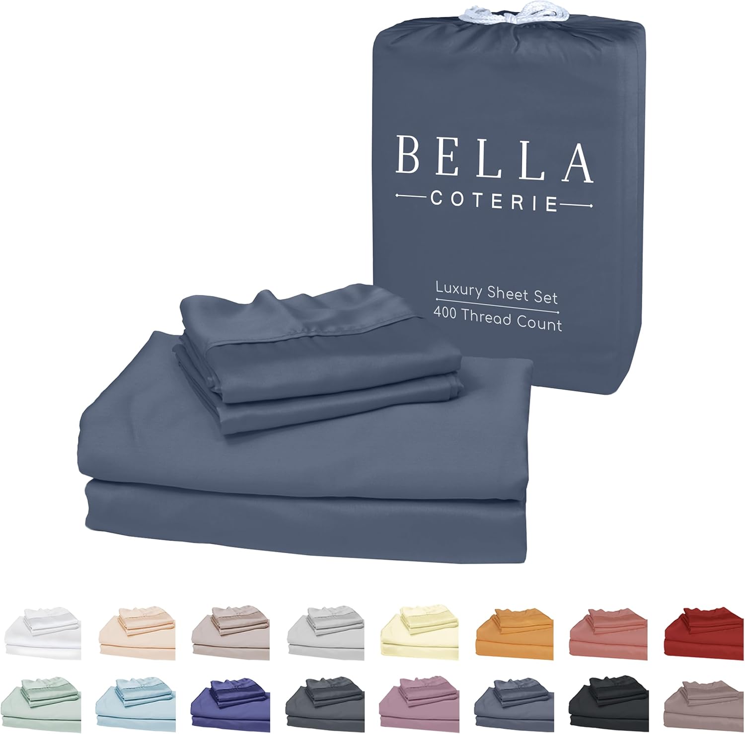 Luxury Bamboo Viscose Split Top King Size Sheet Set for Comfort