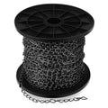 100 ft Galvanized Steel Hanging Jack Chain Roll - Rust Resistant