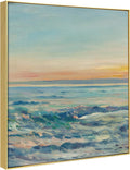 Floater Frame for 16x24 Canvas Paintings - Metal Floating Frame (Gold)