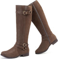 Women's Knee High Boots Classic Comfort Riding Combat Boot - Warm wear