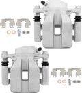 Rear Left & Right Brake Calipers With Bracket for Toyota RAV4