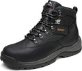 Steel Toe Work Boots for Men Waterproof Slip Resistant - Construction