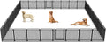 Dog Playpen 32 in Foldable Metal Playpen for Yard - Portable Exercise