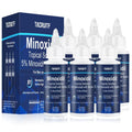 5% Minoxidil with Biotin Hair and Beard Growth Treatment - 6 Pack