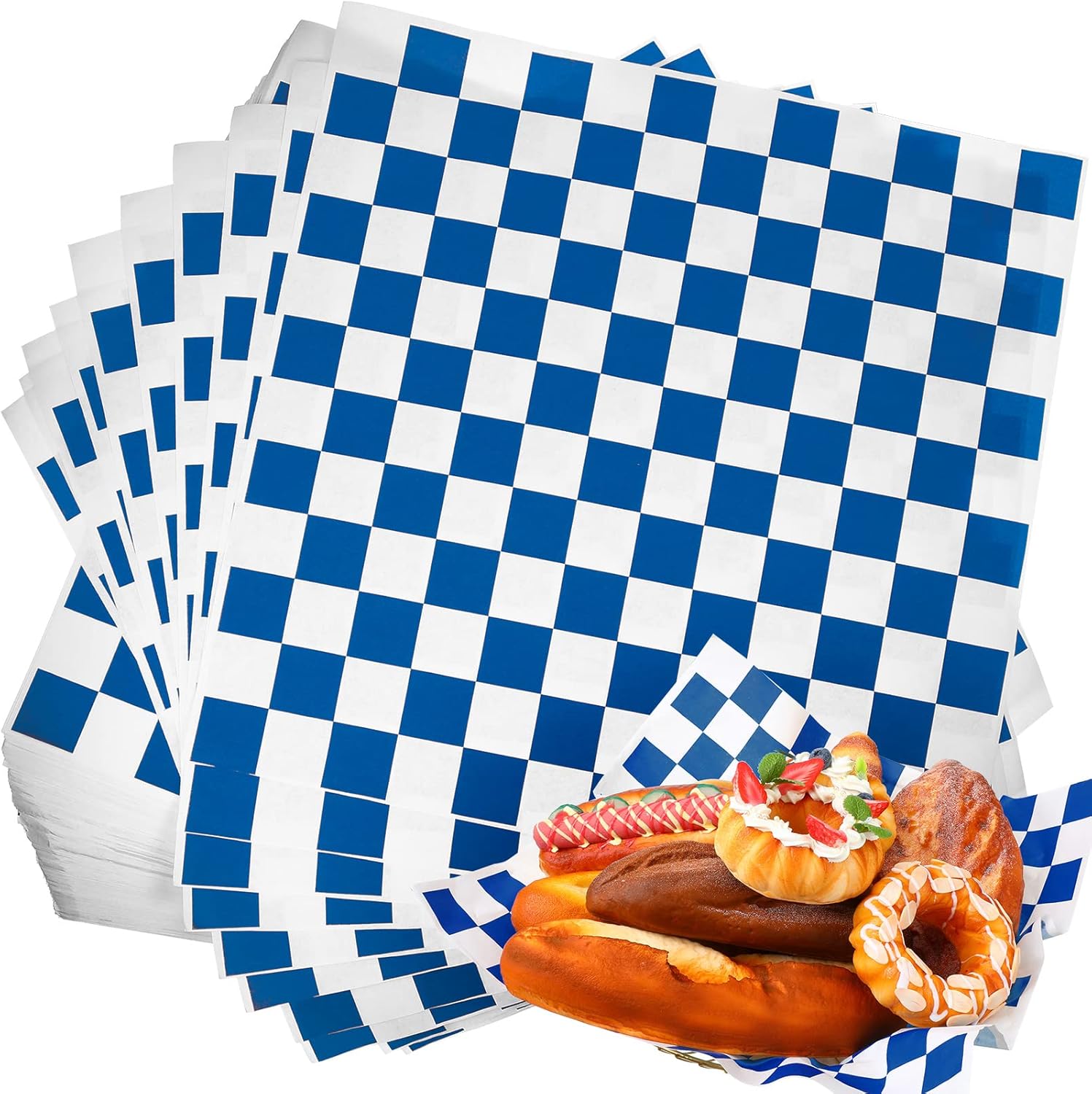 Honeydak 600 Pcs Sandwich Wrapping Paper Sheets for Food