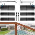 Steel DN Mate T316 Stainless Steel Swage Lag Screws for Railing