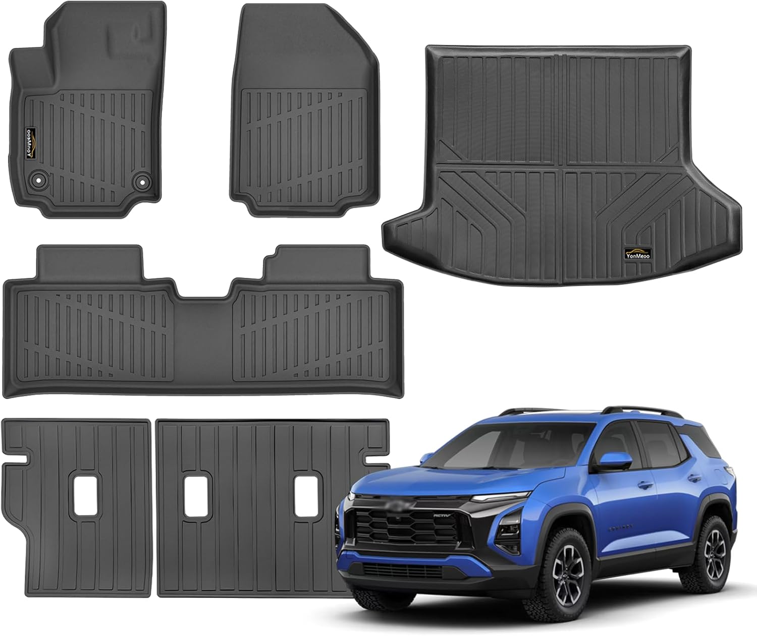 Custom Fit Floor Mats for Chevy Equinox 2025 2026 All Weather