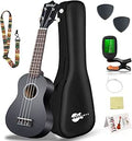 Soprano Ukulele Beginner Pack 21in - Complete Starter Kit