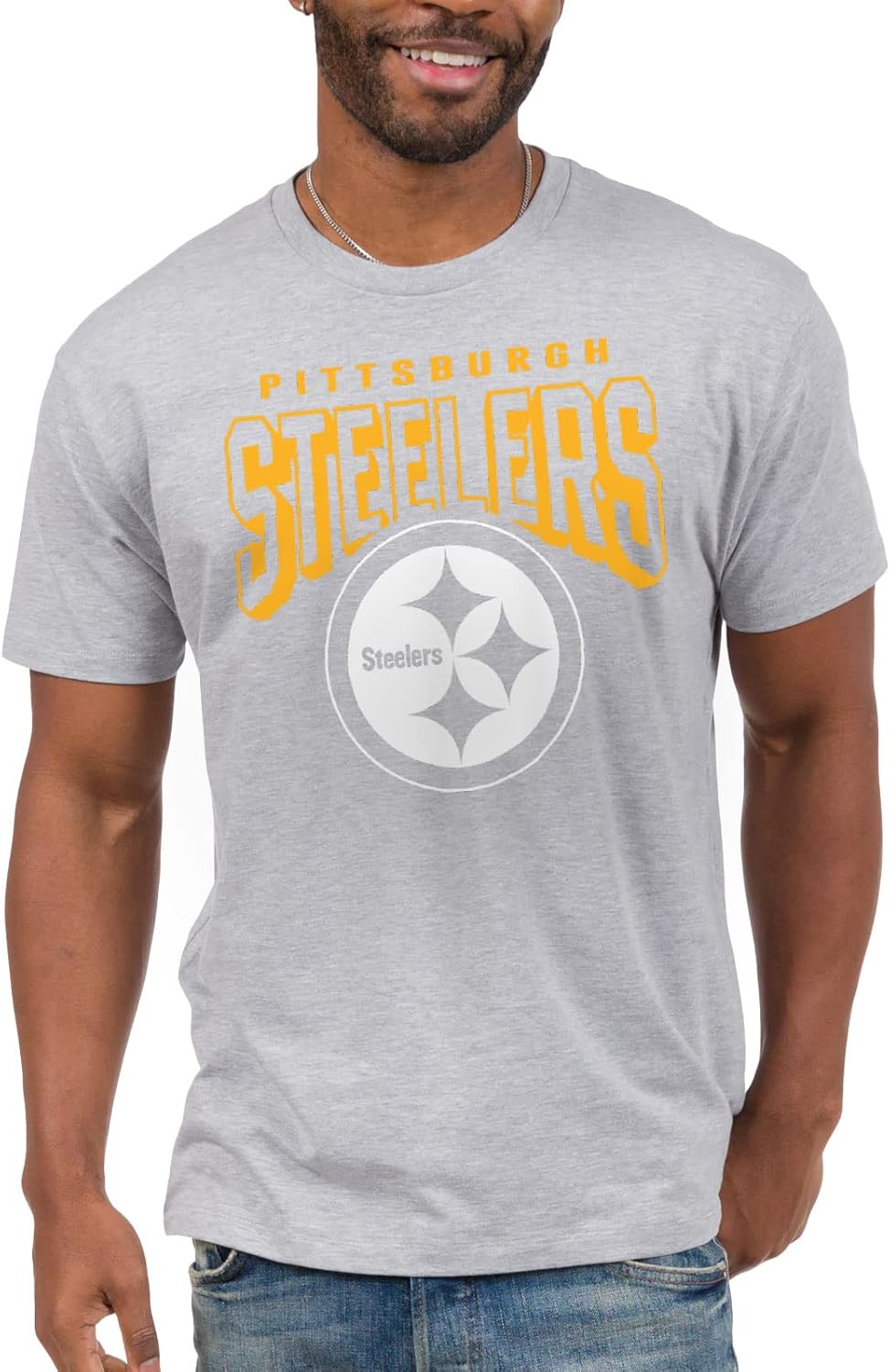 Pittsburgh Steelers Unisex Short Sleeve Fan T-Shirt for All