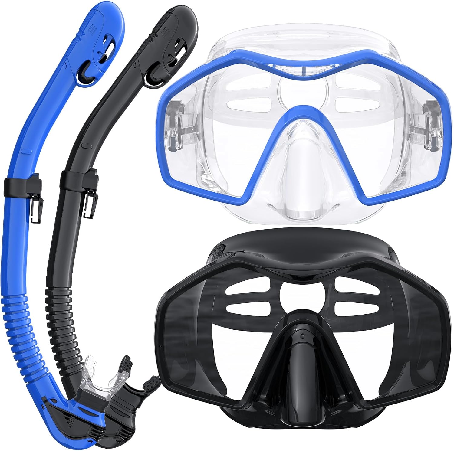 Skarif Anti-Fog Snorkel Set - 180 Wide View