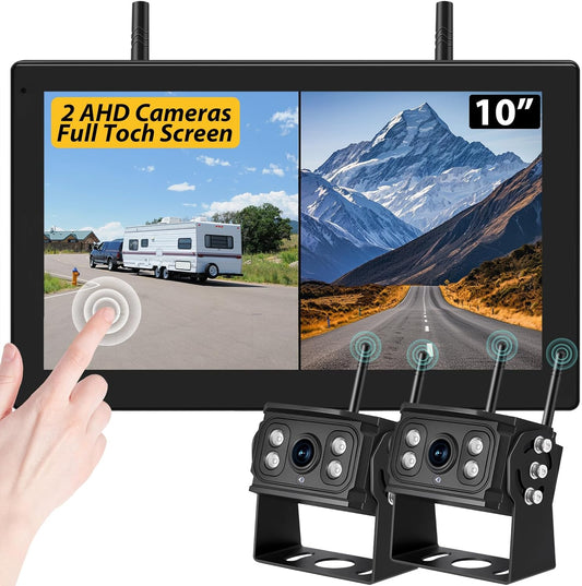 Xrizuo RV Wireless Backup Camera Kit with IR Night Vision