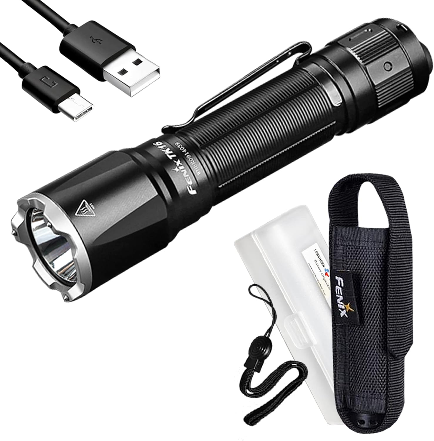 Fenix TK16 v2.0 Tactical Flashlight with 3100 Lumen Power