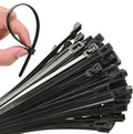 100Pcs 8 in Heavy Duty Industrial Zip Toes Releasable Tie Wraps