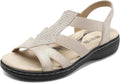 Comfortable Arch Support Dressy Flat Sandals - Elastic Open Toe DREAM