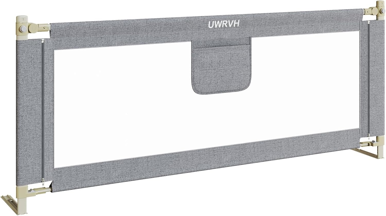 Adjustable Height Bed Rails for Toddlers - Safe Bed Guard