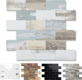 Peel and Stick Tile Backsplash 12in x 12in 20-Pack - Vintage Wood