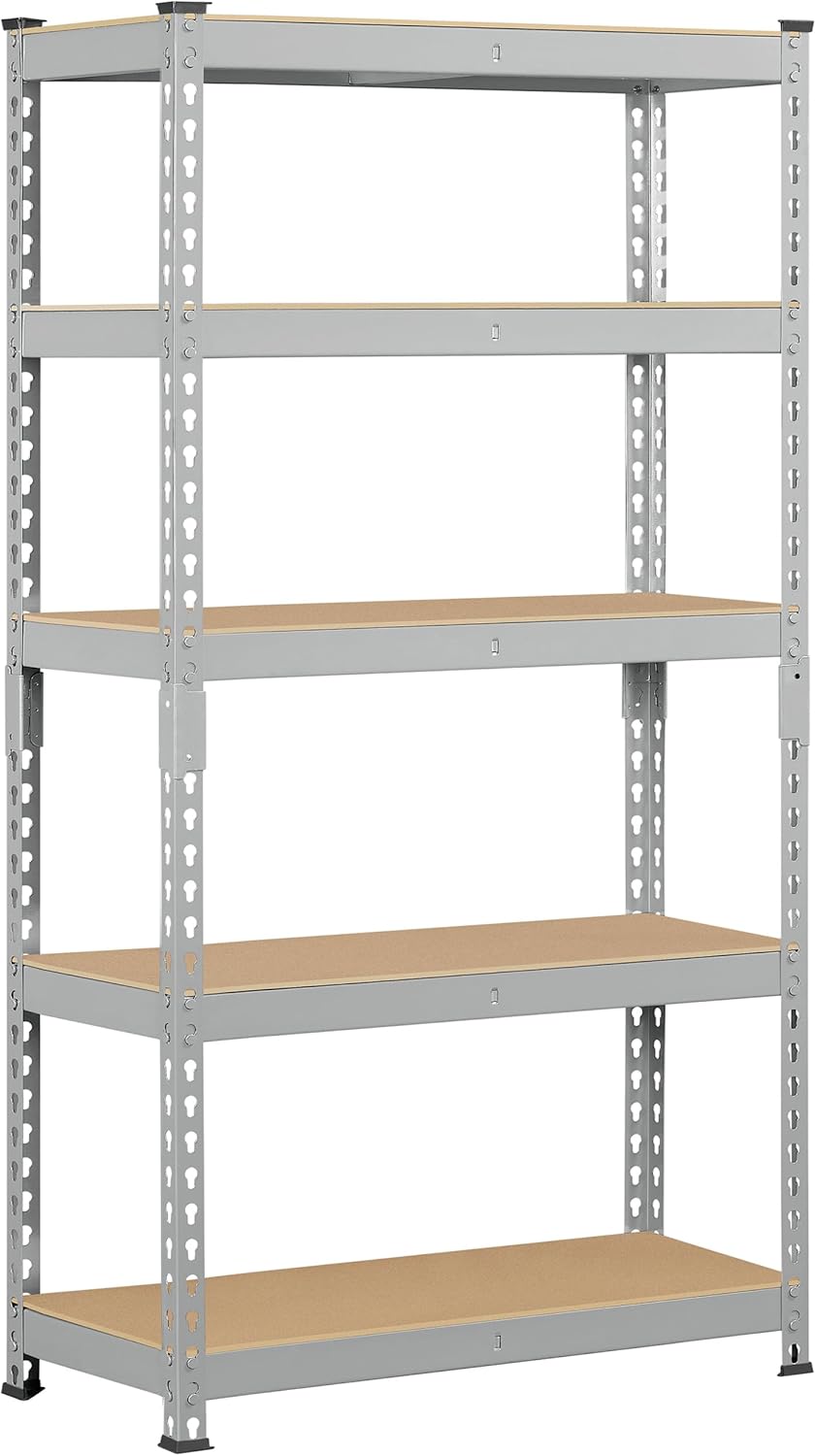 5-Tier Utility Shelves for Adjustable Storage Solutions