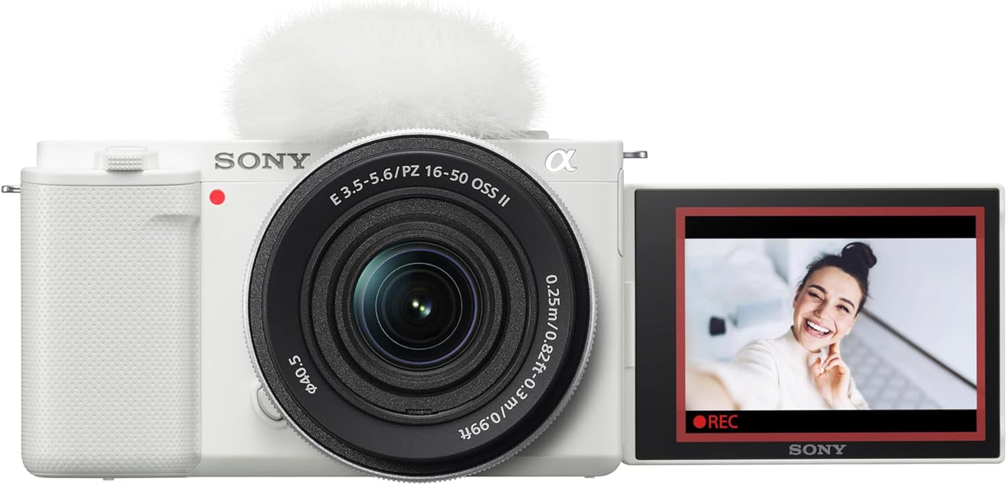 Sony Alpha ZV-E10 Mirrorless Vlog Camera Kit for Creators