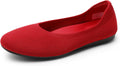 Ballet Flats Shoes for Women Foldable Knit Flats - Cloud Comfort