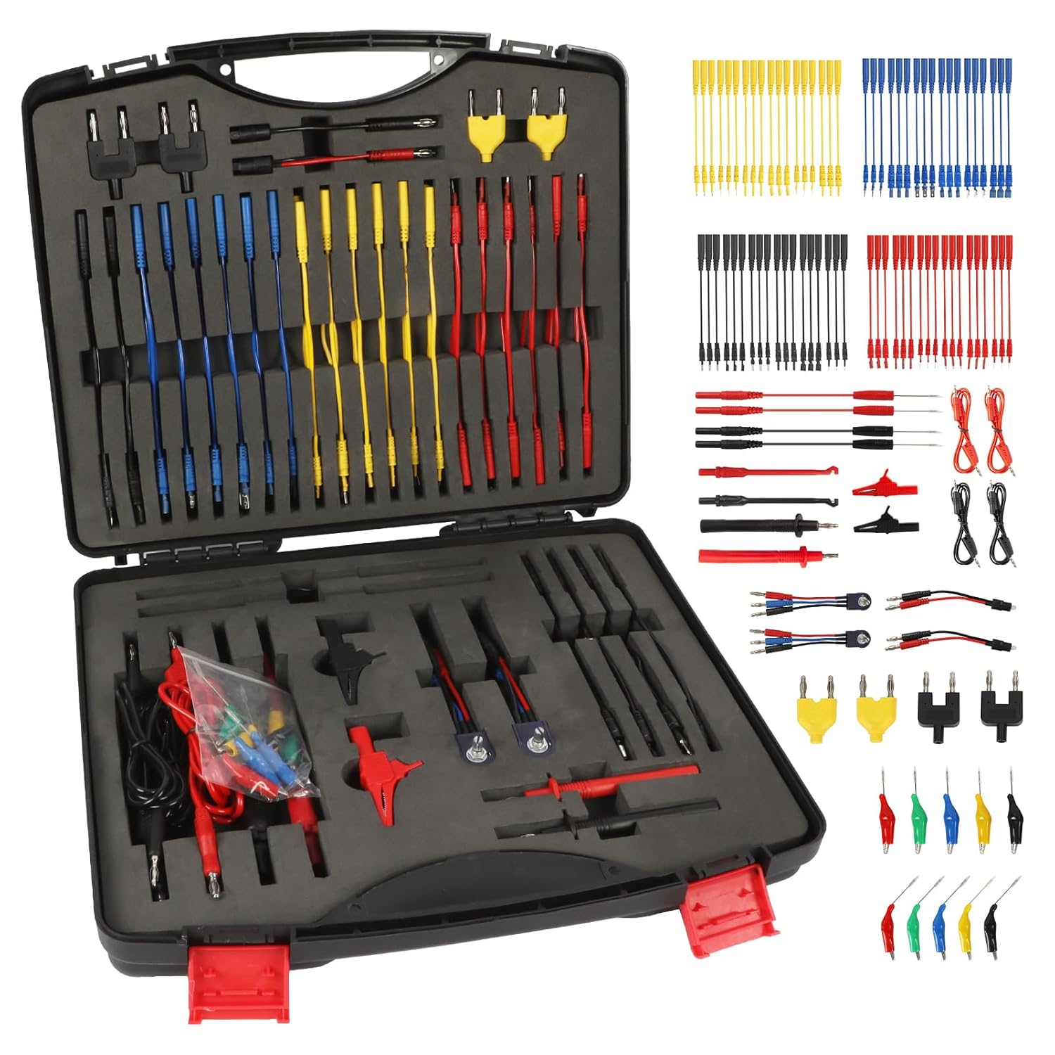 BELEY 104PCS Automotive Test Lead Kit for Multimeter Testing
