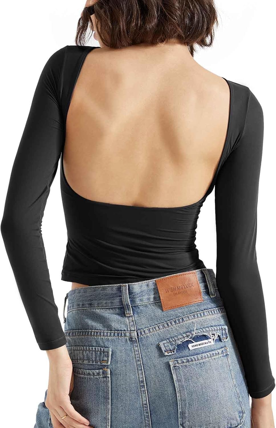 SUUKSESS Women Backless Going Out Tops for Trendy Style