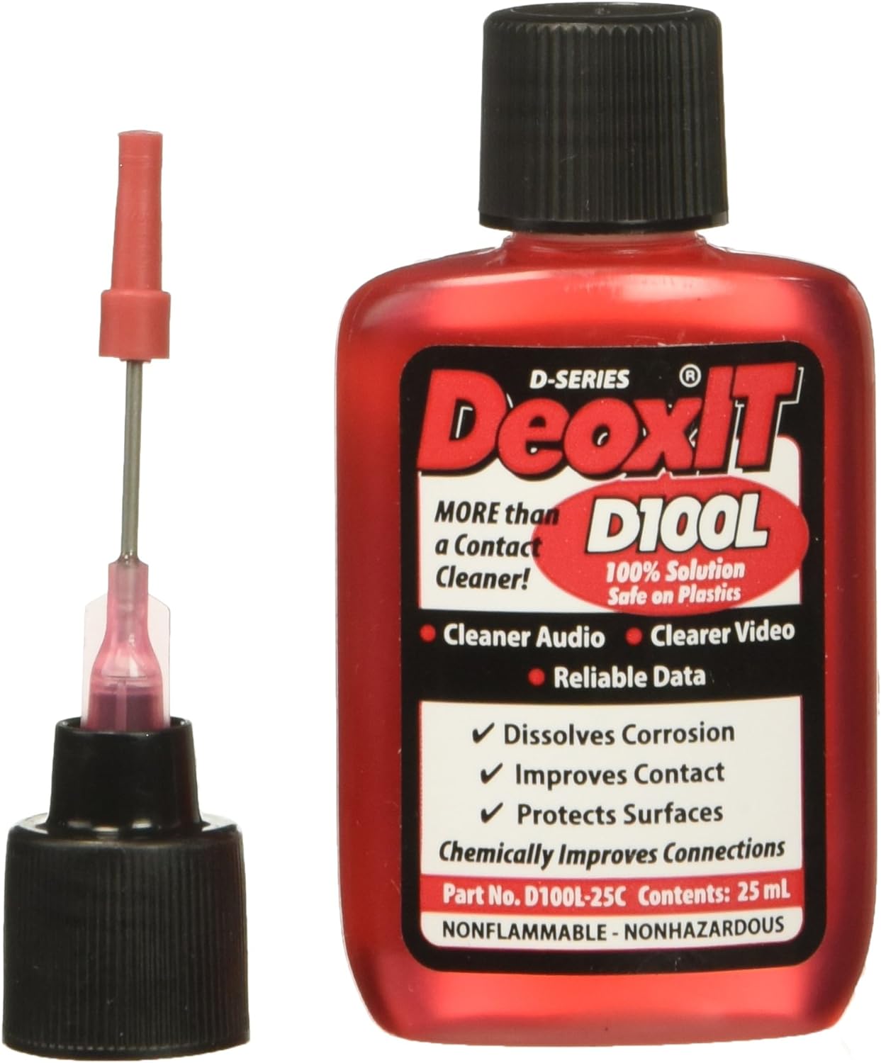 DeoxIT D100L-25C Precision Needle Applicator for All Connections