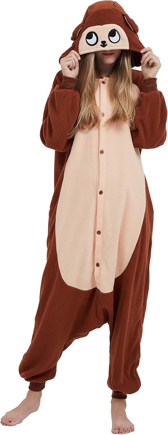 SimZoo Adult Animal Onesie Pajamas for Cozy Sleepwear Fun