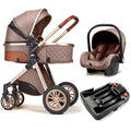 Baby Travel System Infant 3 in 1 Baby Stroller - Compact Foldable