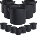 12 Pack 20 Gallon Grow Bags - Durable Reusable Fabric Pots for Healthy