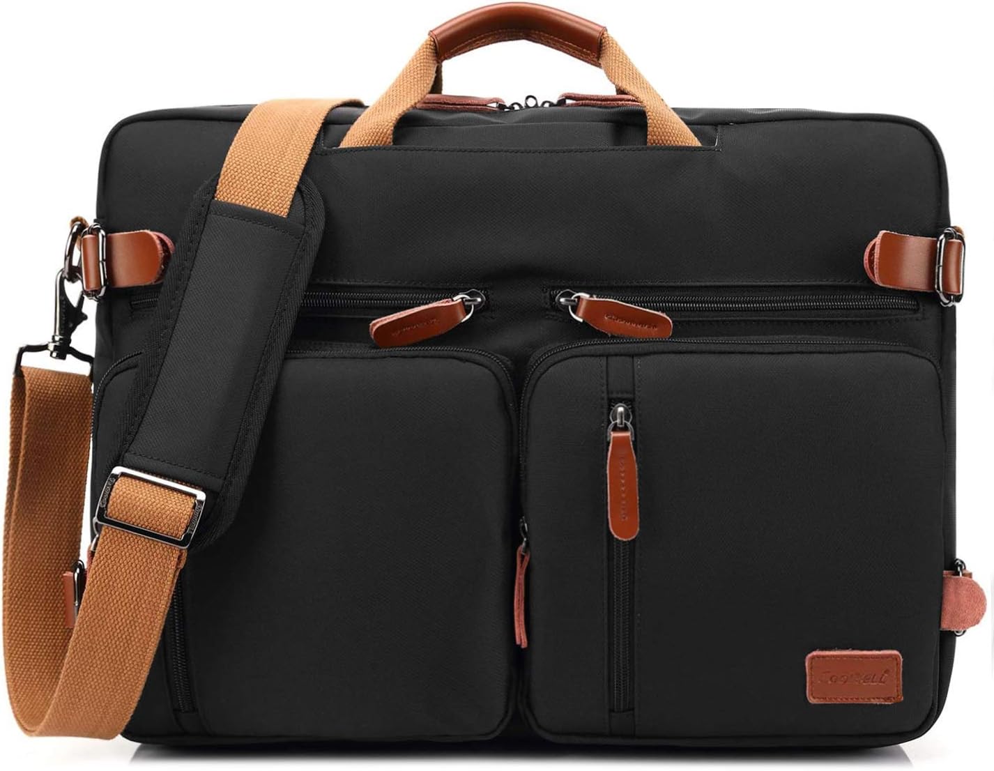 CoolBELL Convertible Backpack Messenger Bag for 15.6 Inch Laptop