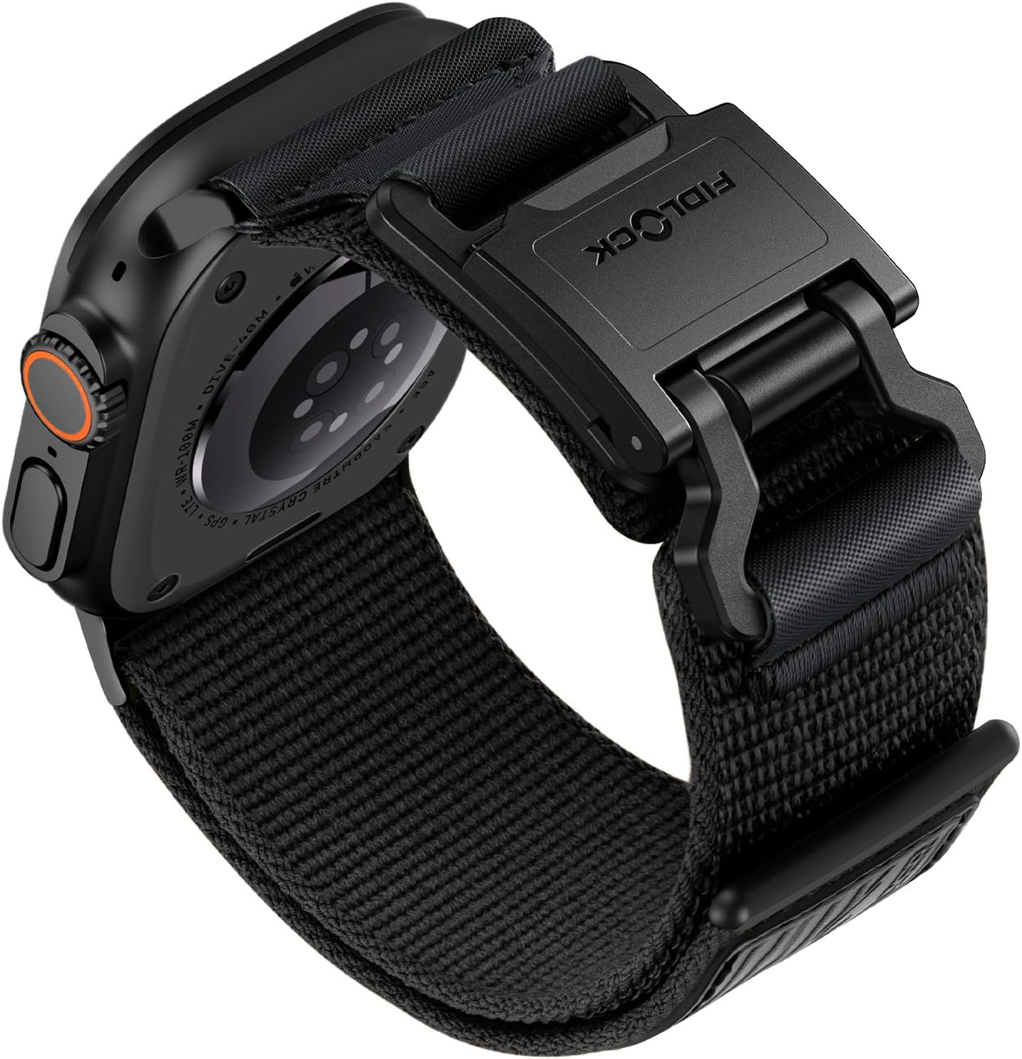 Compatible with Apple Watch Ultra 2/3 Wide Braided Nylon Band