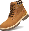 Winter Hiking Boots for Men Waterproof - Warm Work Trekking Boots
