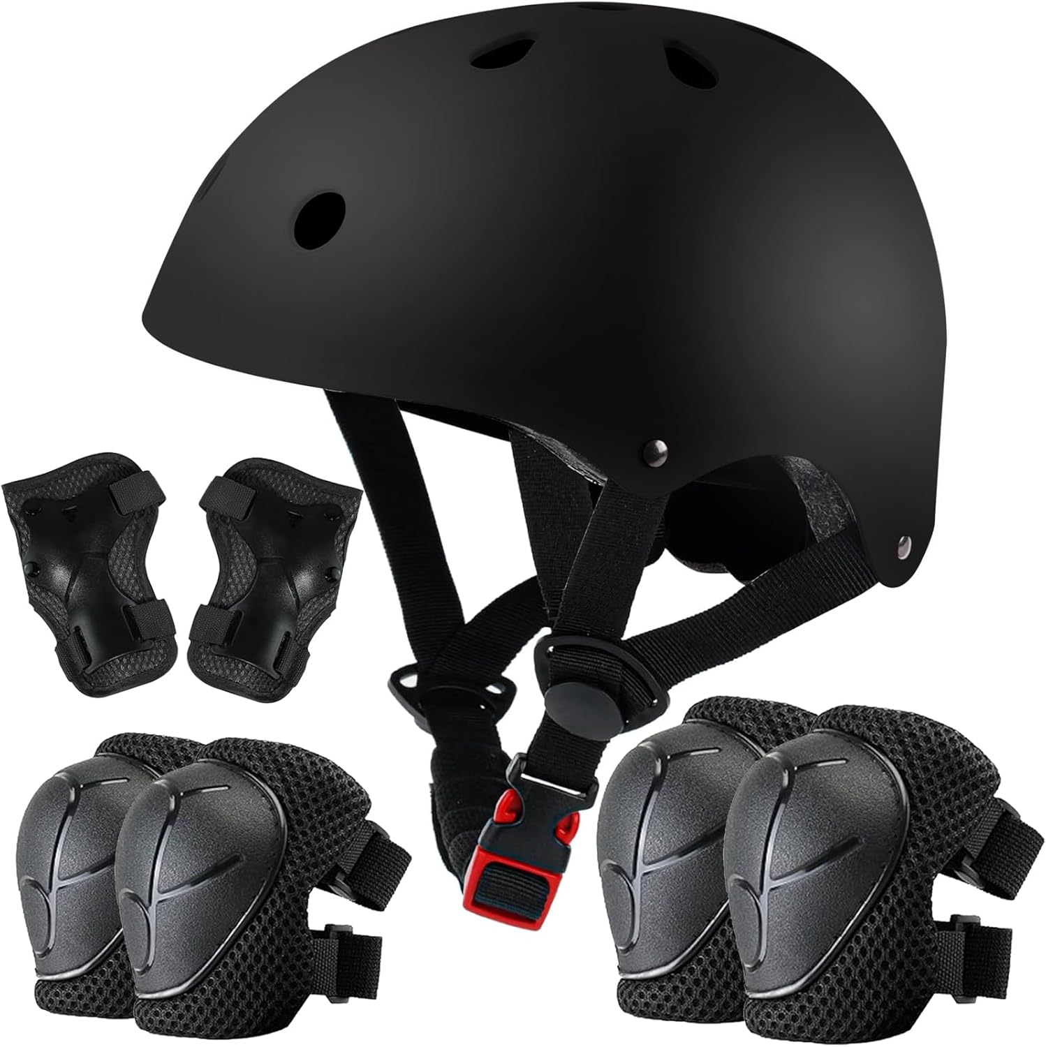 Color Gradient Adjustable Kids Bike Helmet for Safety and Fun