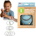 Jangles Stainless Steel Baby Rattle Teether & Fidget - Made in USA