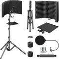 TONOR Isolation Shield Pack for Mic - Foldable High Density Foam