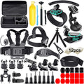 61 in 1 Action Camera Accessories Kit for GoPro and More - Versatile