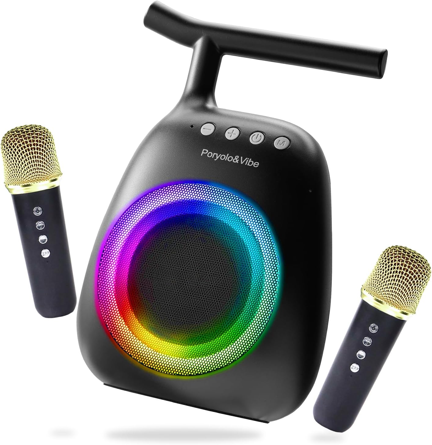 Karaoke Machine for Kids and Adults with Wireless Microphones