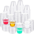 Macarrie 1 oz Portion Containers with Lids - 2000 Pack for Catering