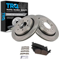 Rear Brake Pad & Rotor Kit for 2015-2017 Ford F-150 - Ceramic Fit