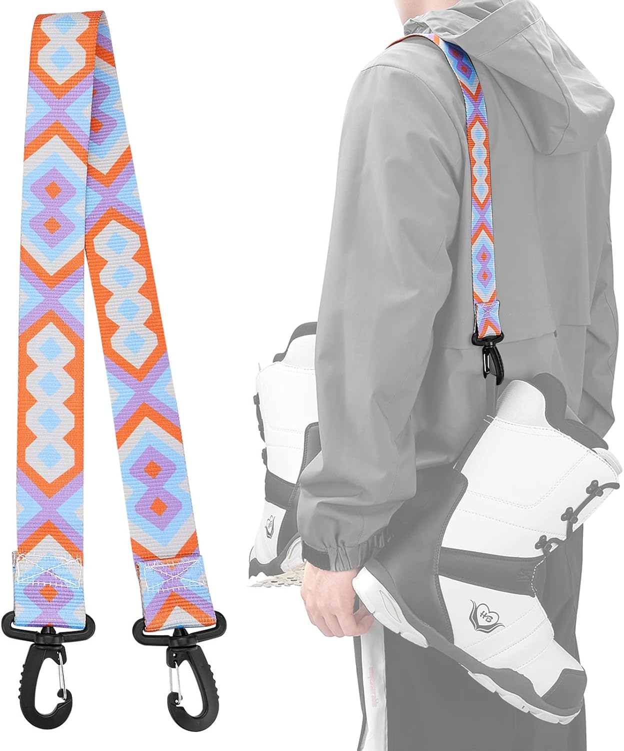 Ski Boot Carrier Strap - Comfort & Convenience