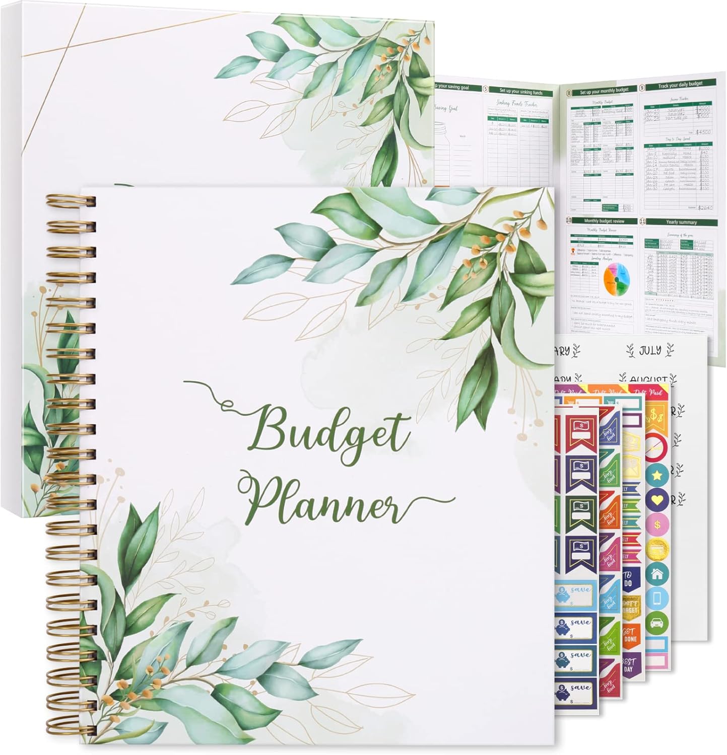 SOLIGT Budget Planner: Premium Organizer with 12 Pockets